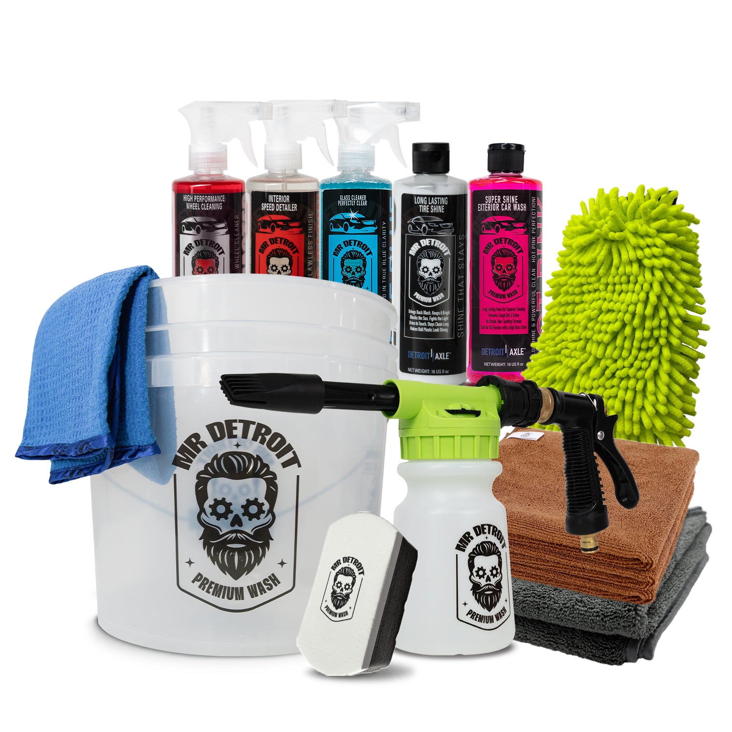 The "Motor City" Ultimate Cleaning & Detailing Kit