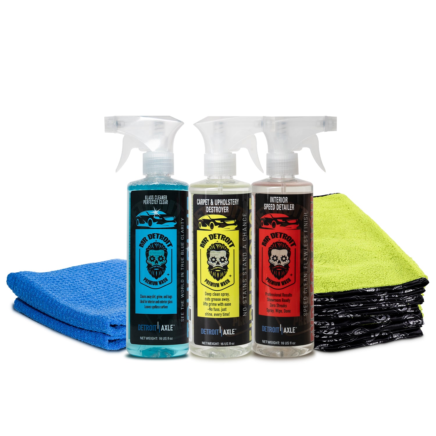 The "Clutch Factor" Versatile Interior Detailing Kit