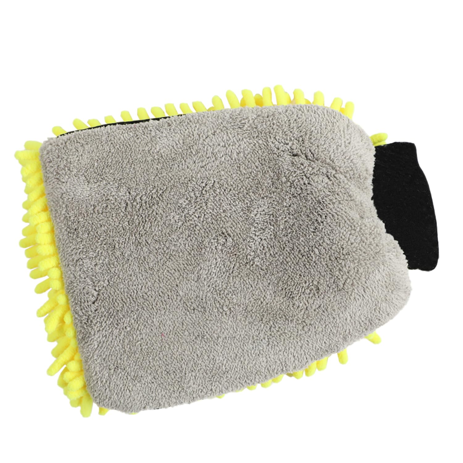 7.09'' x 9.84'' 3-Way Premium Chenille Wash Mitt - CWG002