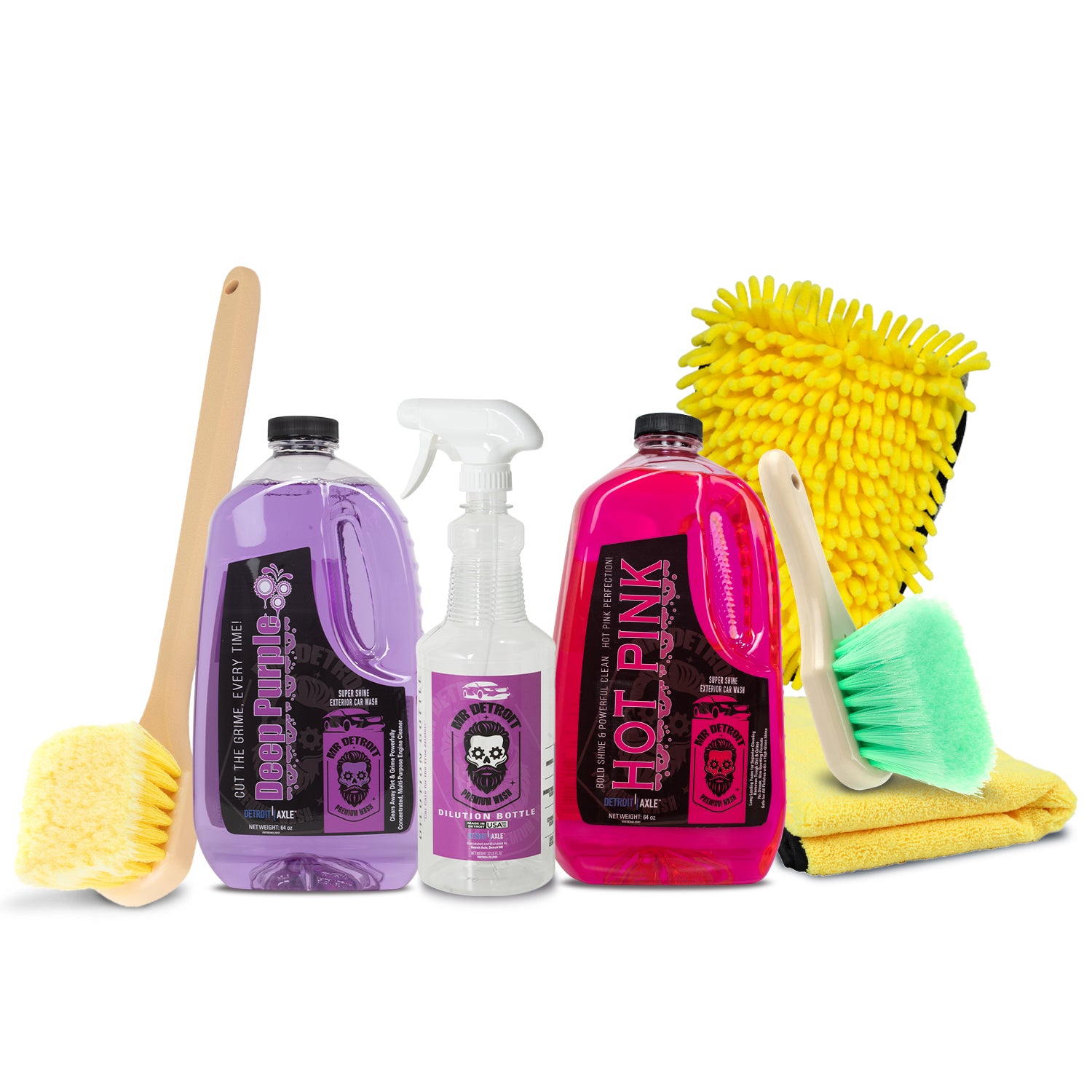 The "Heavy Metal" Heavy-Duty Exterior Cleaning Kit