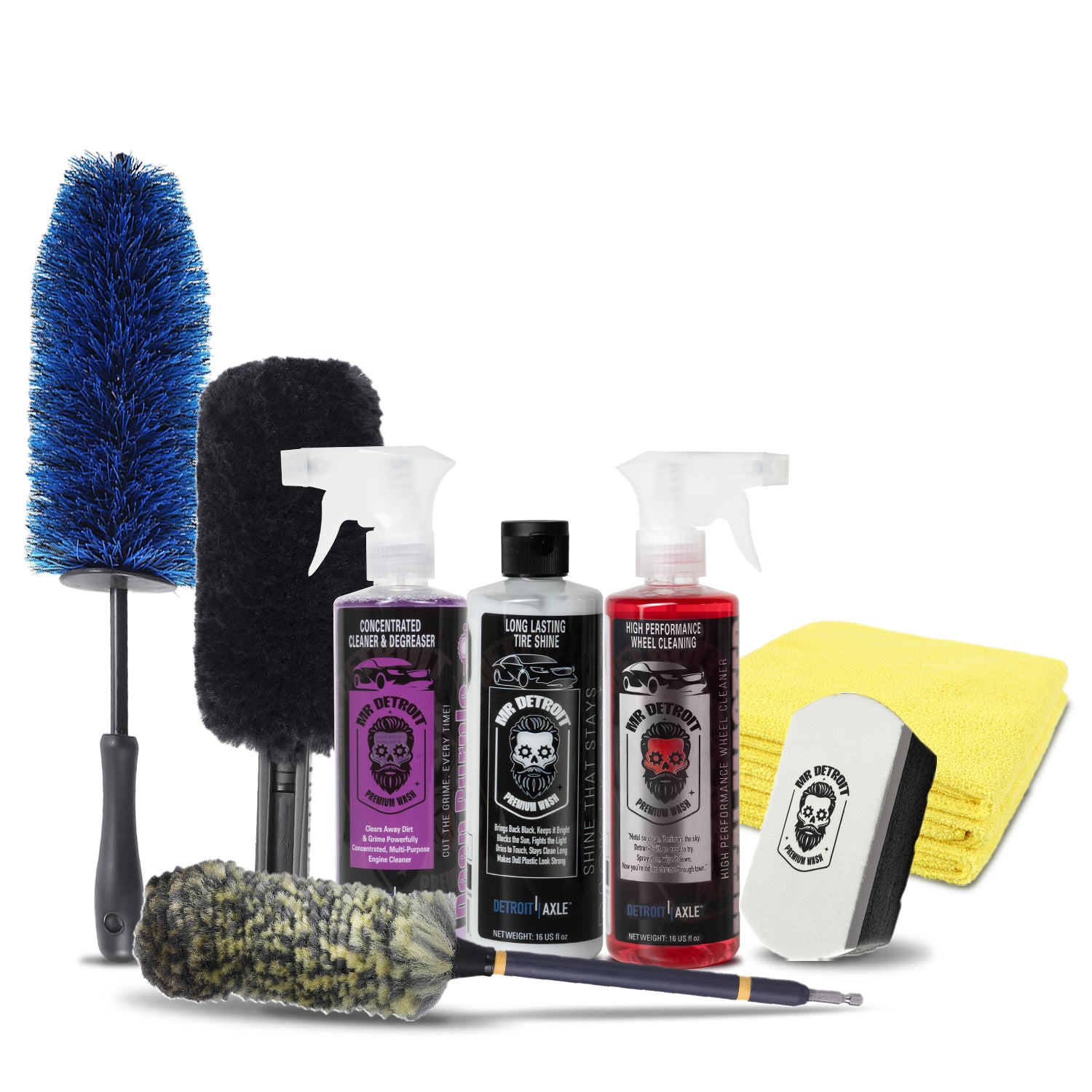 The "313" Wheel & Tire Cleaning Kit